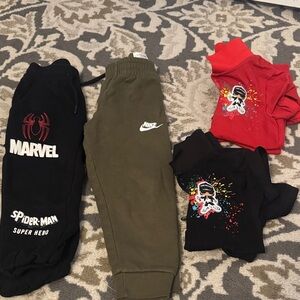 Nike Green Kids Joggers